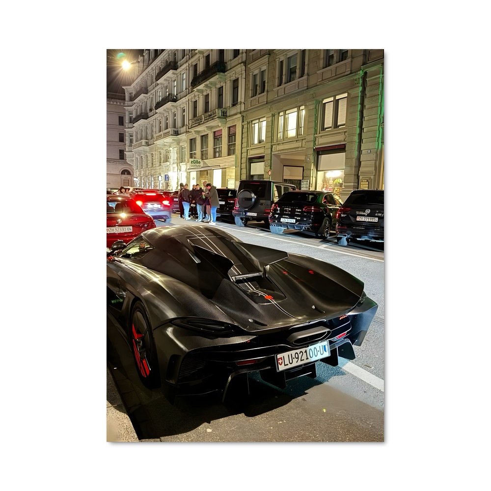 Poster Jesko Absolut Automobile Édition chic